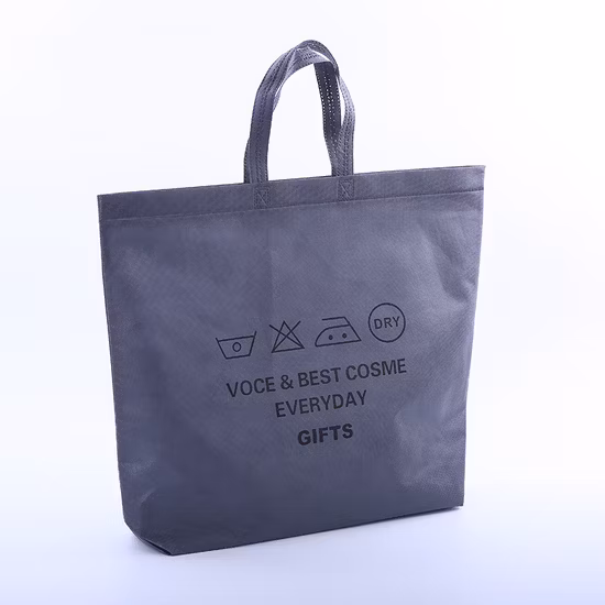 中国格安価格女性ハンドル付きキャンバストートポータブルショッピングバッグ